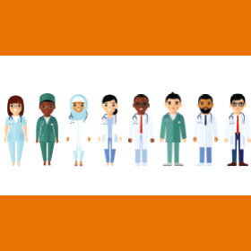 infográfico de sucesso para assistência médica