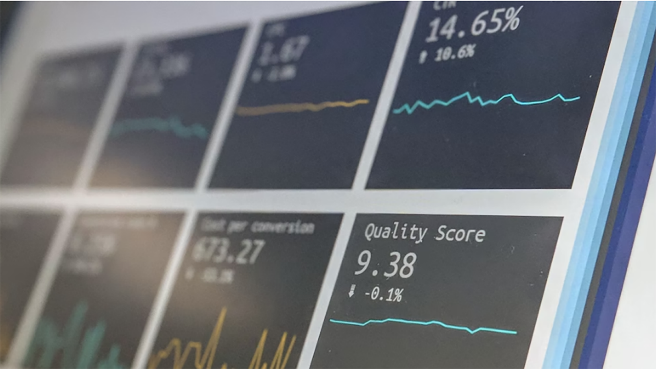 Survival analysis dashboard with trend lines and data for various reliability metrics.