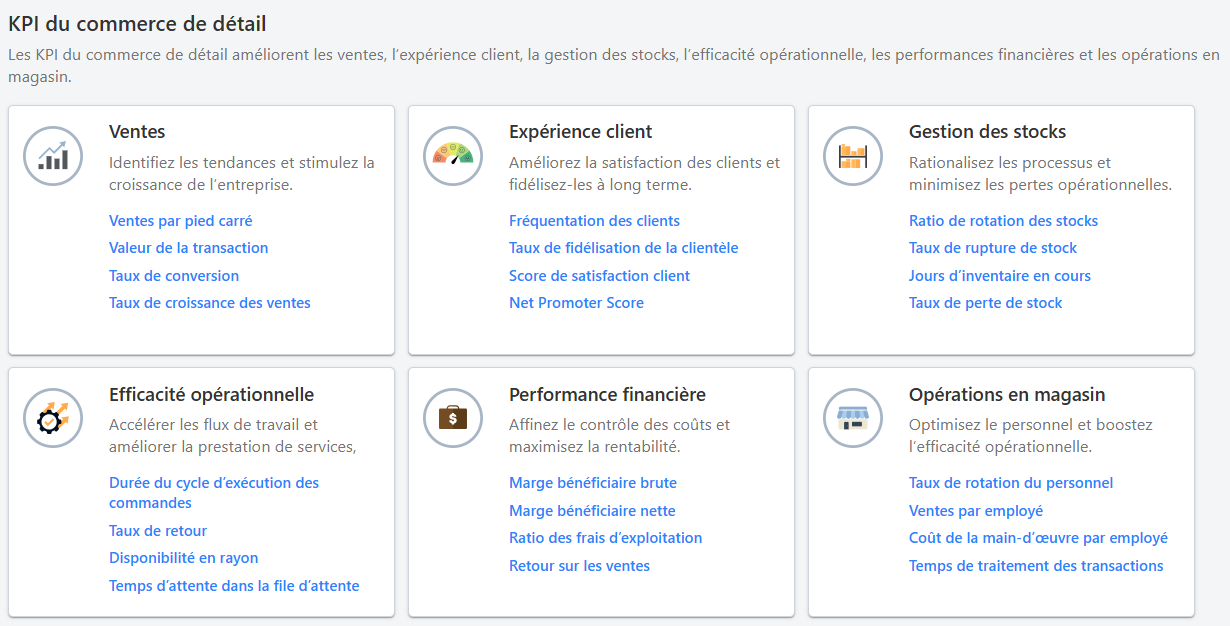 Nouveaux modules pour les secteurs des transports et de la vente au détail